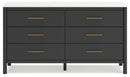 Cadmori Six Drawer Dresser