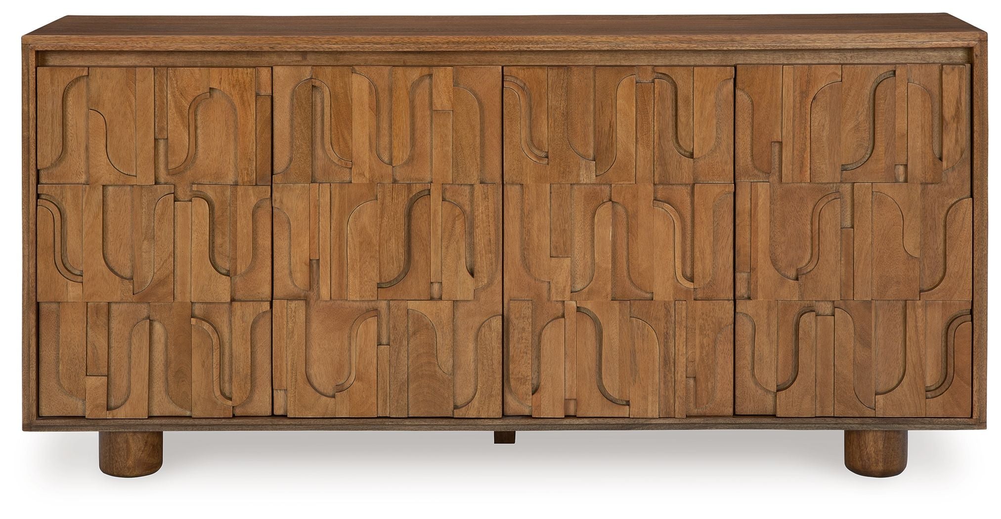 Gadburg - Medium Brown - Accent Cabinet