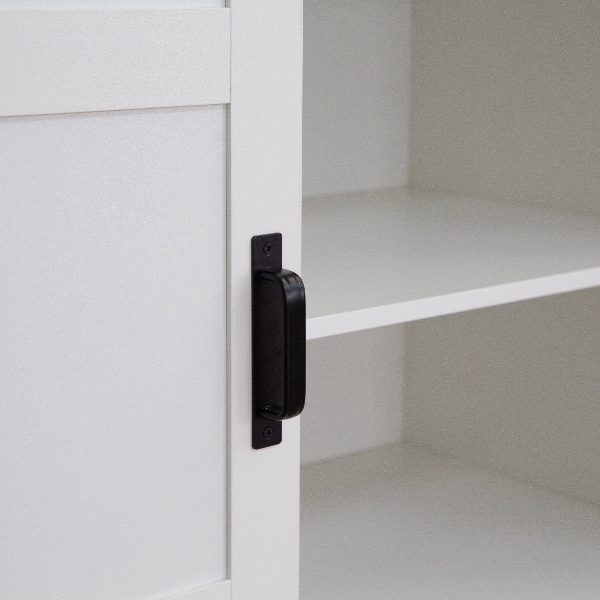 Rustic Armoire Wardrobe with Hanging Rod & Drawers