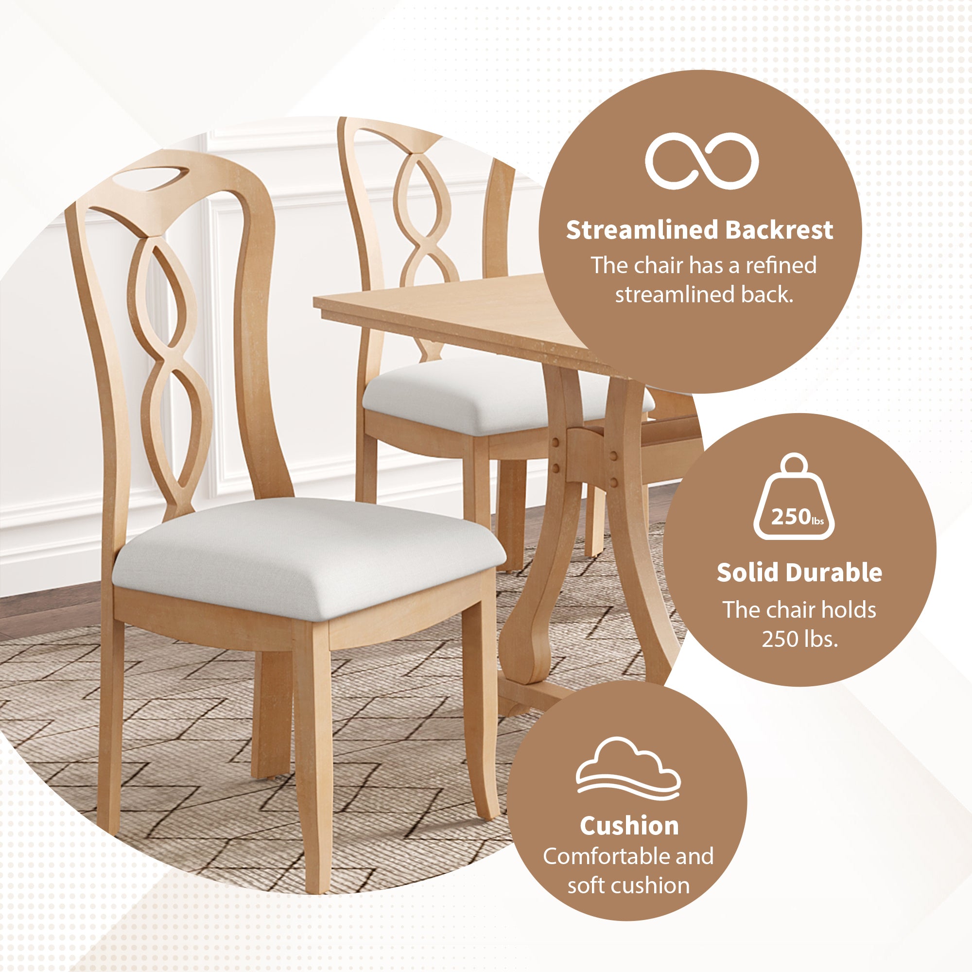 Retro 7-Piece Dining Set