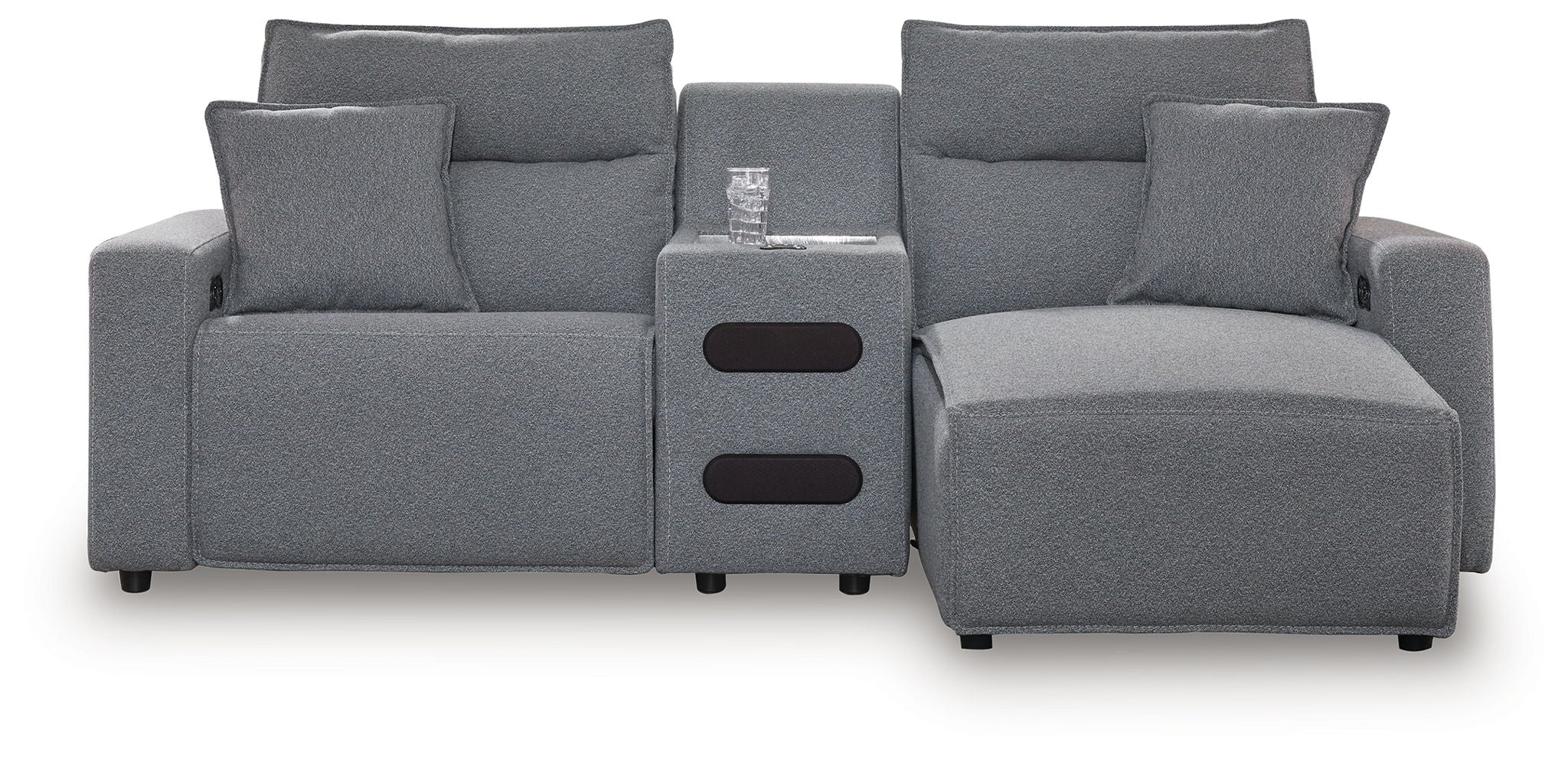 Modmax - Salt And Pepper - Reclining Sectional