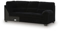 SimpleJoy - RAF Sofa With Corner Wedge - Onyx