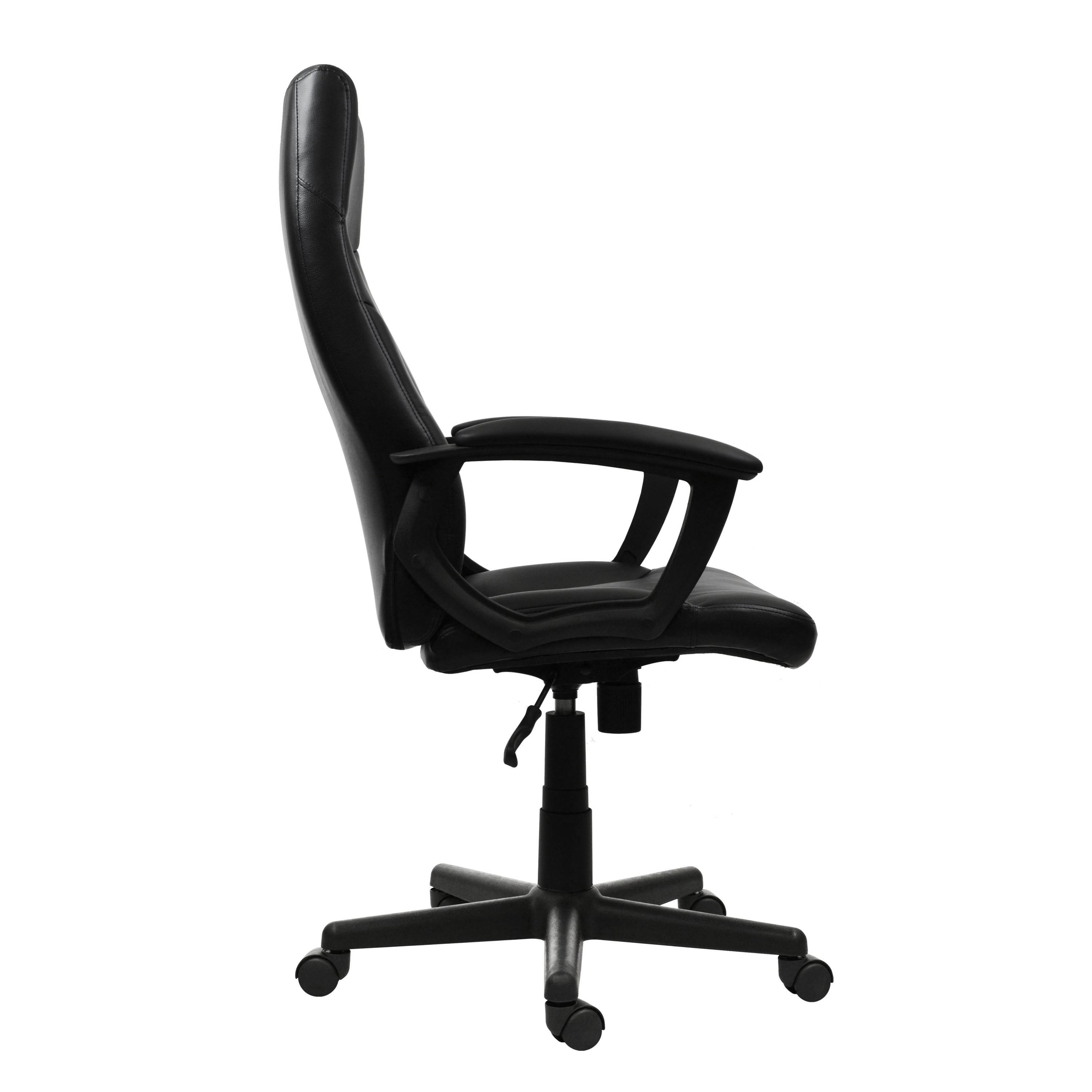 Medium Back Executive Office Chair- Black