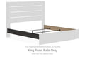 Hollivern - King Panel Rails - Dark Gray