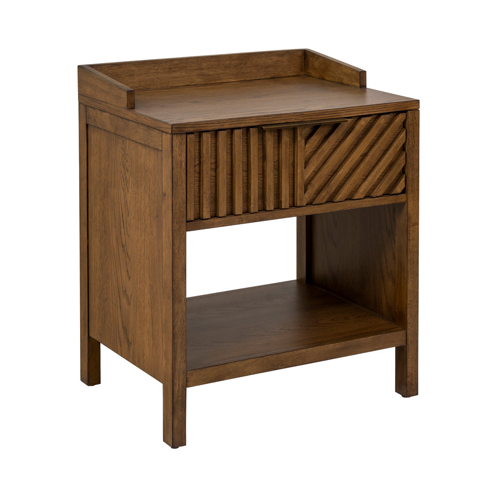 1-Drawer Nightstand w/ Shelf-American Furniture Outlet