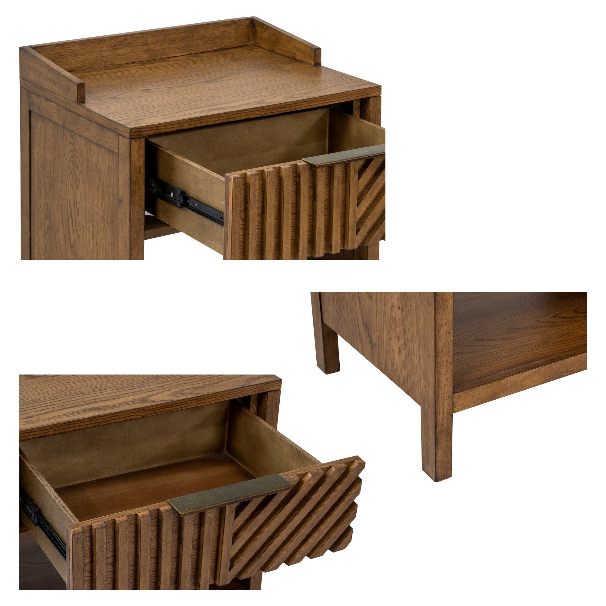 1-Drawer Nightstand w/ Shelf-American Furniture Outlet
