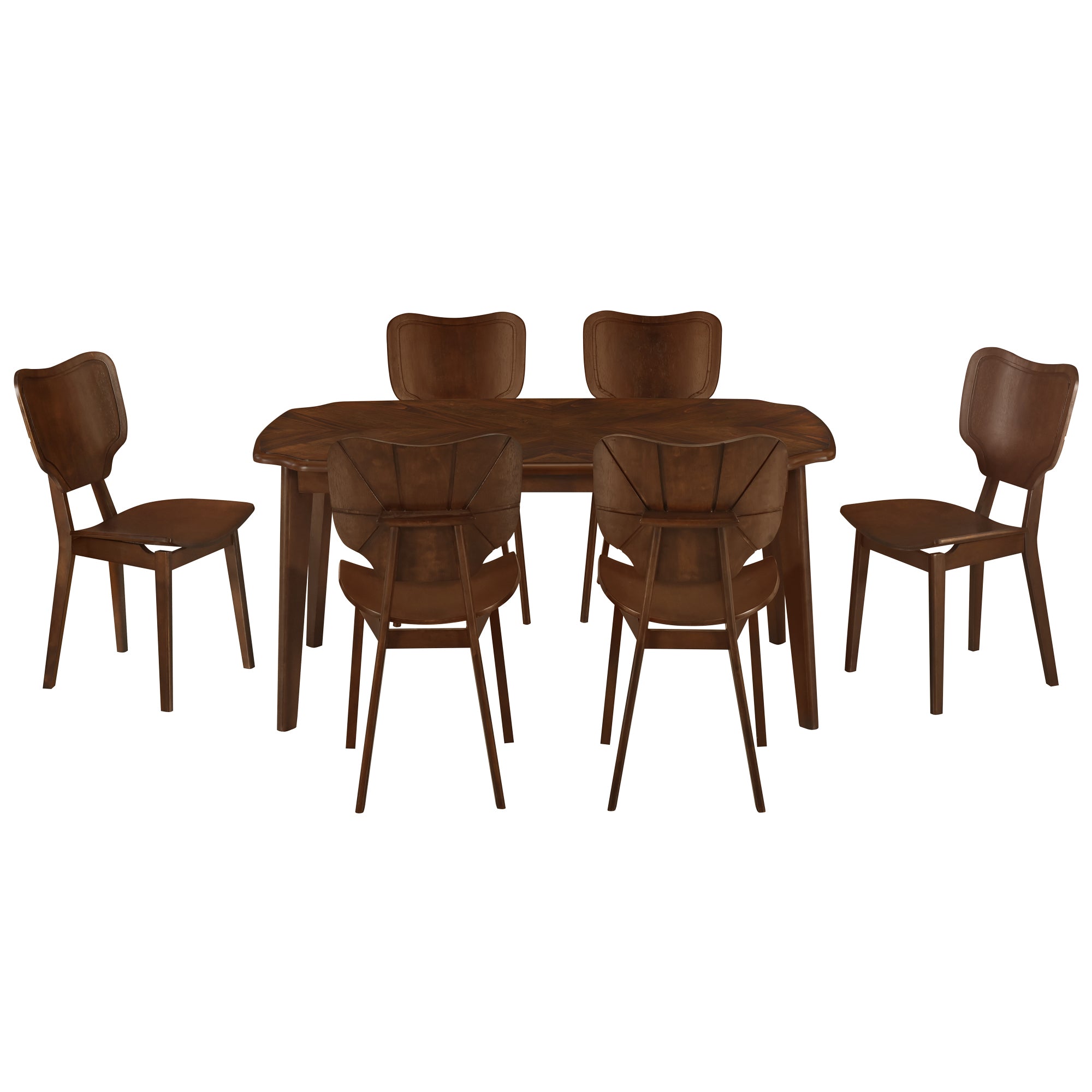 Vintage 7-Pc Dining Set, Espresso