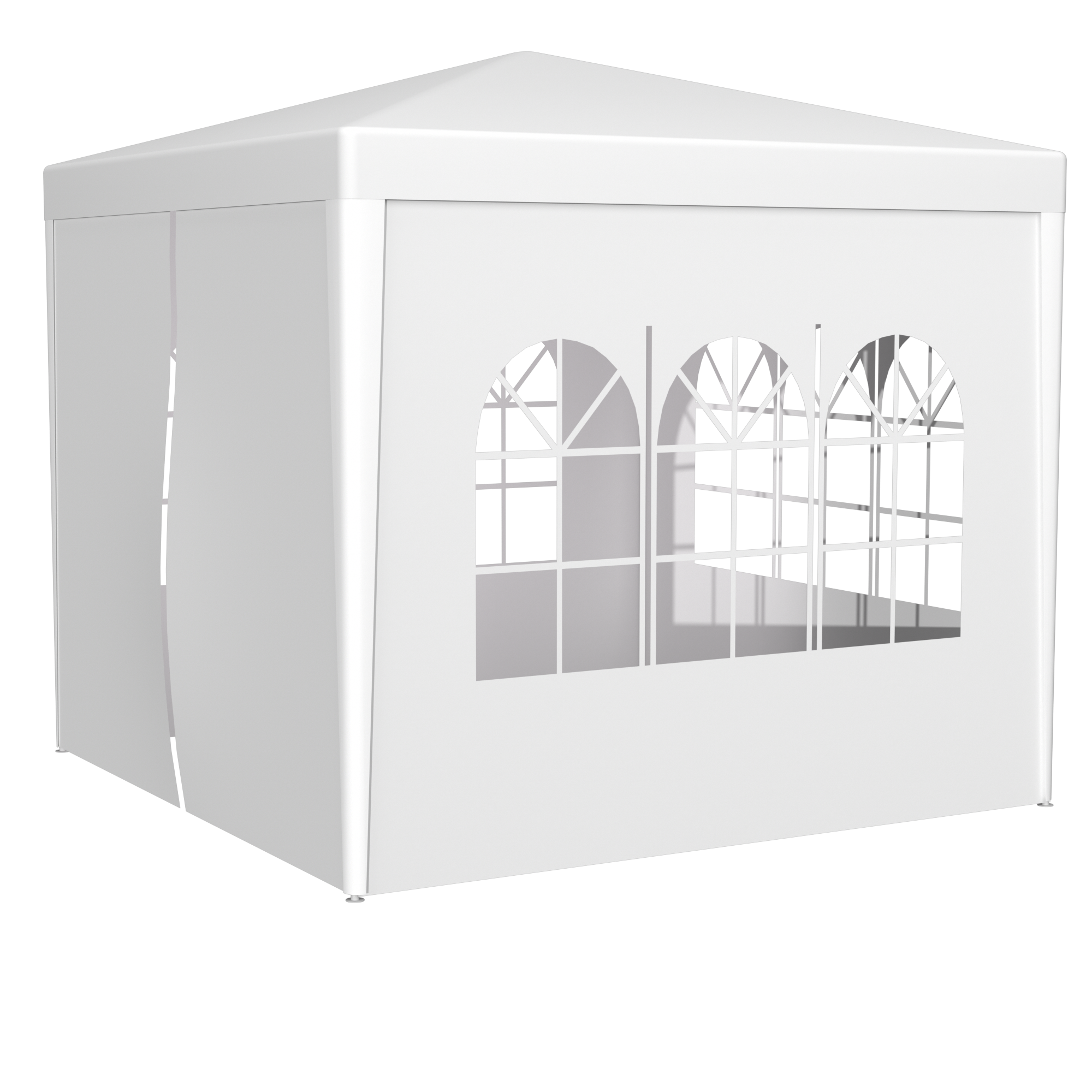 10x10 Party Tent Gazebo Canopy - Heavy Duty w/Walls-American Furniture Outlet