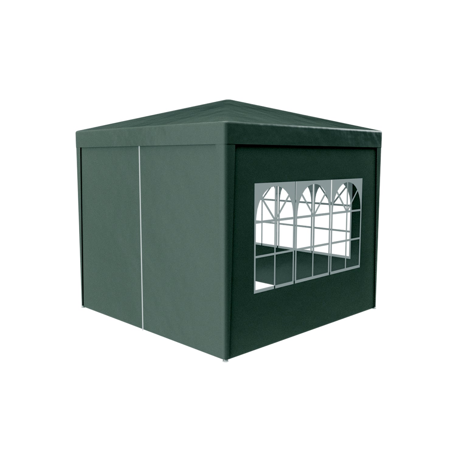 10x10 Party Tent Gazebo Canopy - Heavy Duty w/Walls-American Furniture Outlet