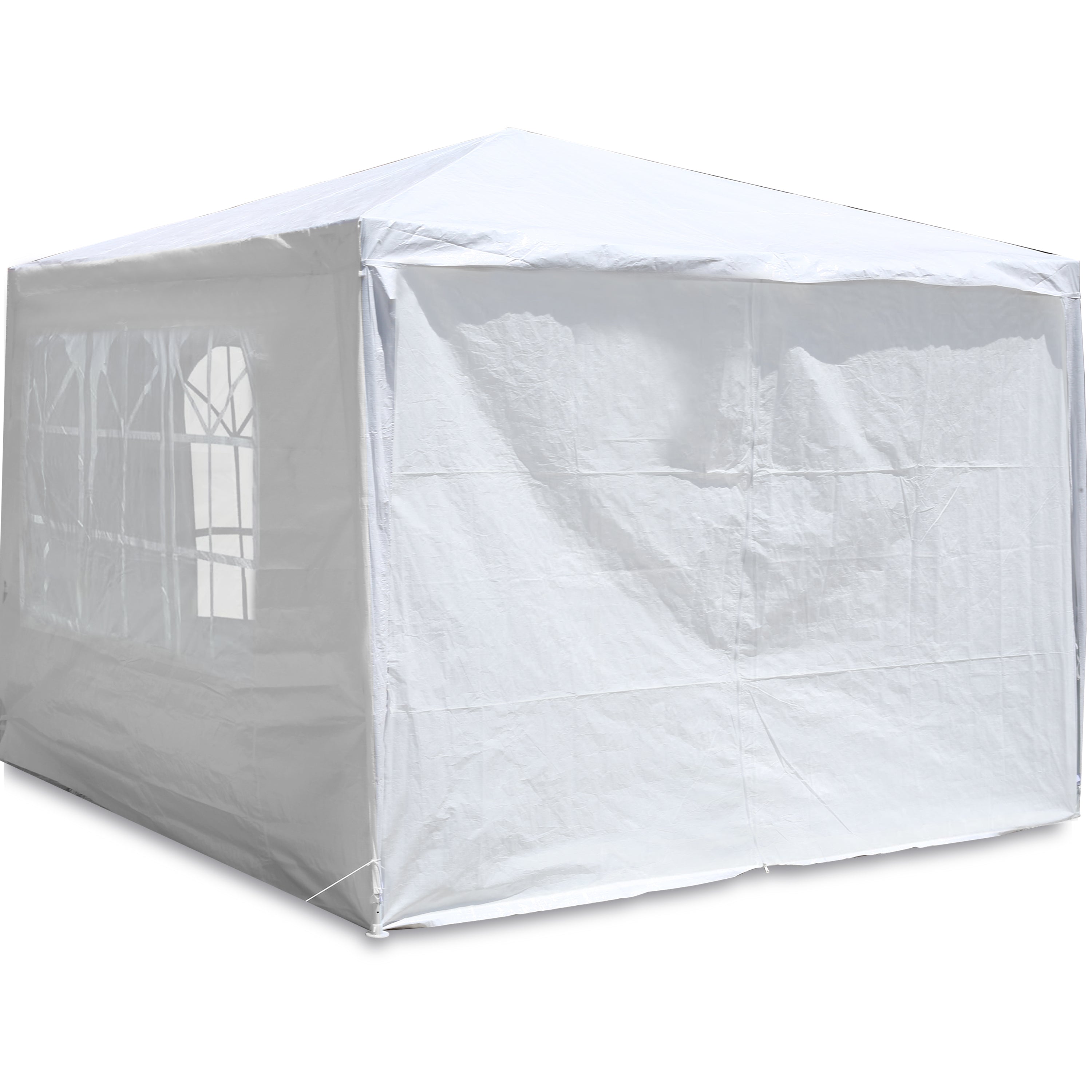 10x10 Party Tent Gazebo Canopy - Heavy Duty w/Walls-American Furniture Outlet