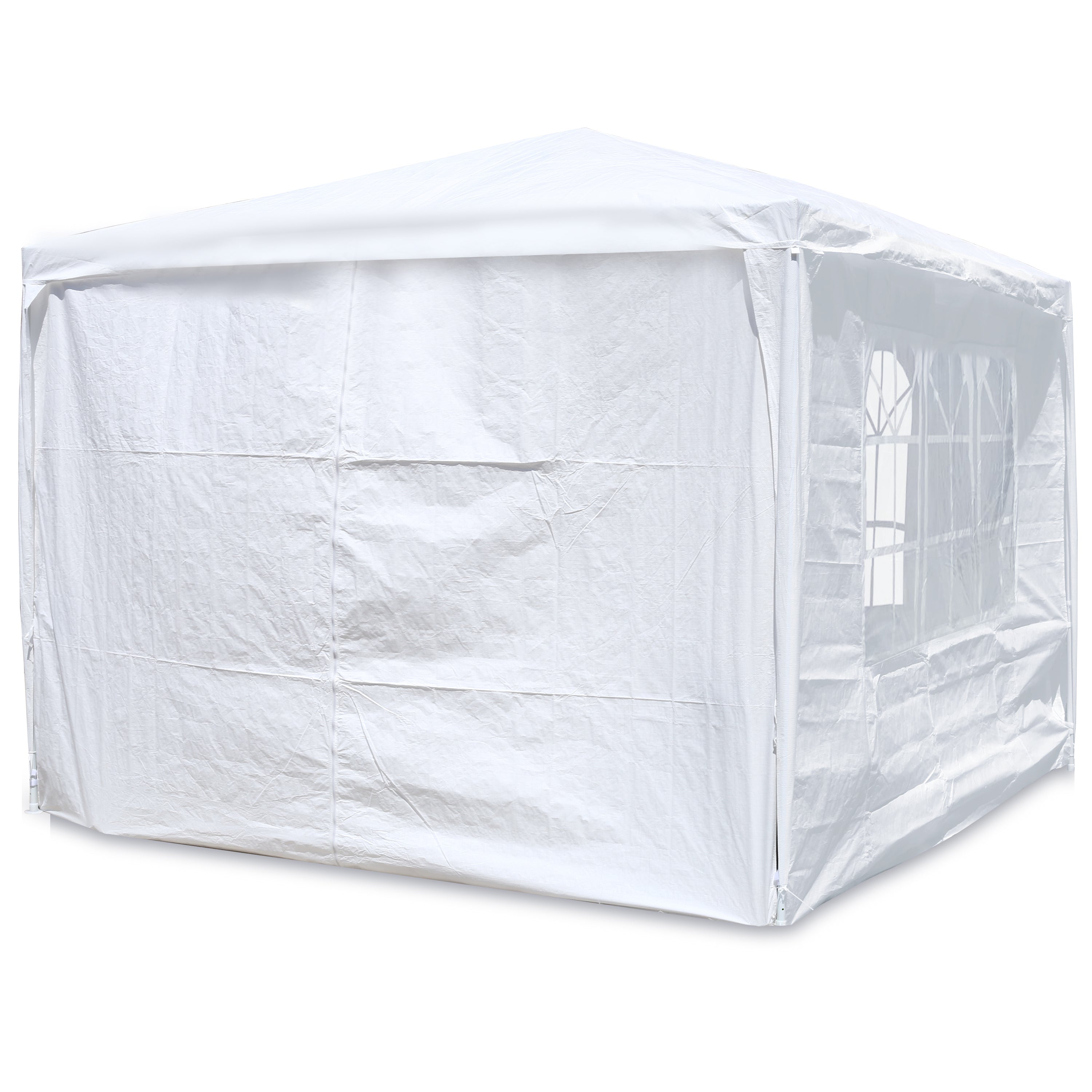 10x10 Party Tent Gazebo Canopy - Heavy Duty w/Walls-American Furniture Outlet