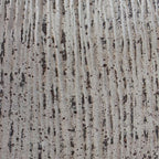 Ceramic vase surface texture with vertical streaks and speckles in light gray and dark