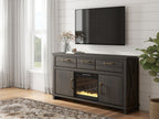 Brazen Valley - TV Stand With Fireplace Option
