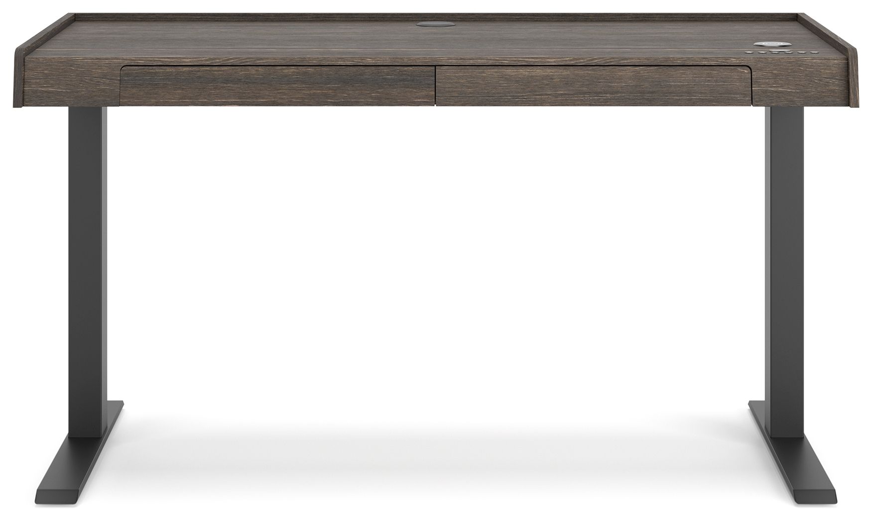 Zendex - Dark Brown - Adjustable Height Desk