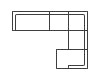 5 Pc. Right Arm Facing Corner Chaise