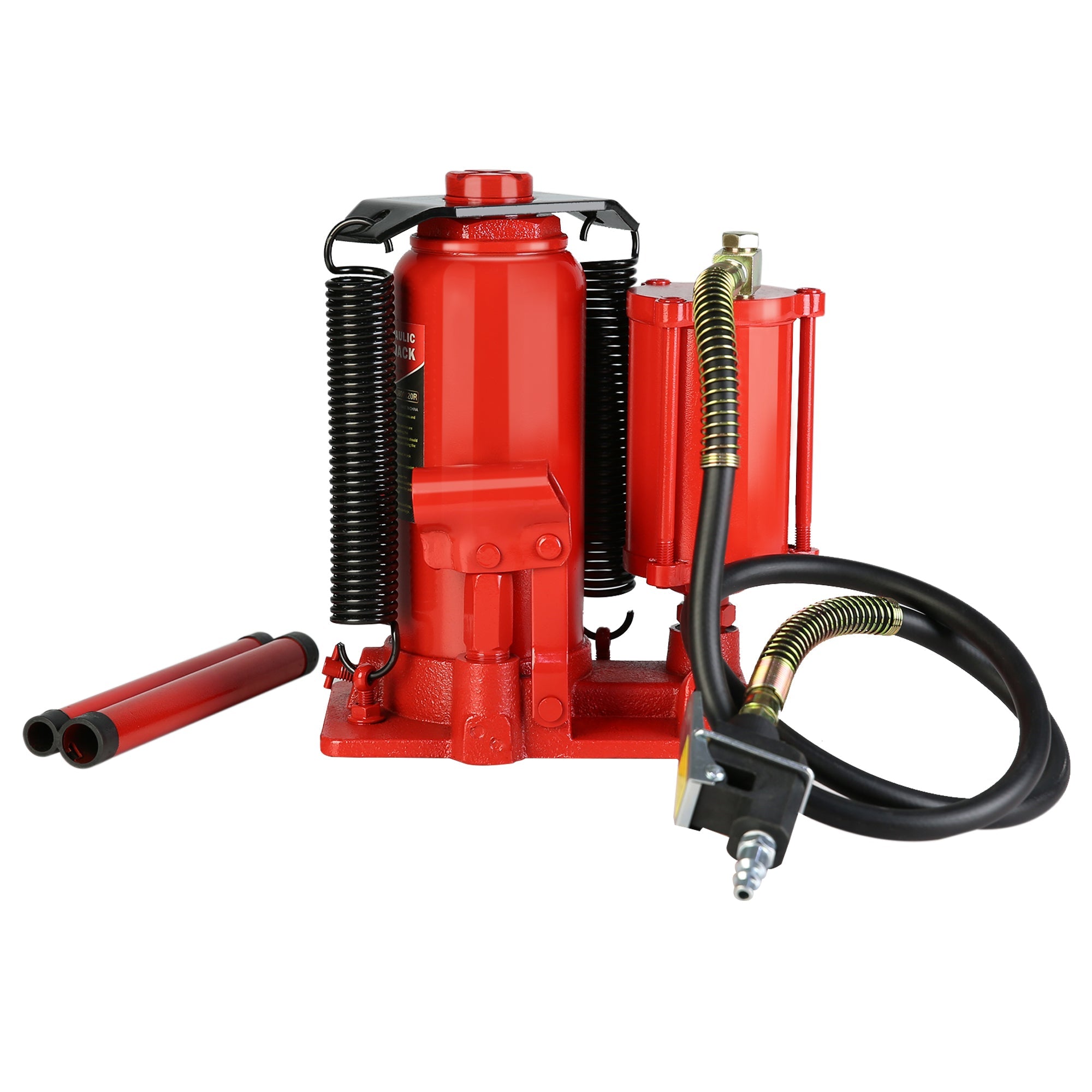 12 Ton Air Hydraulic Bottle Jack - All Welded-American Furniture Outlet