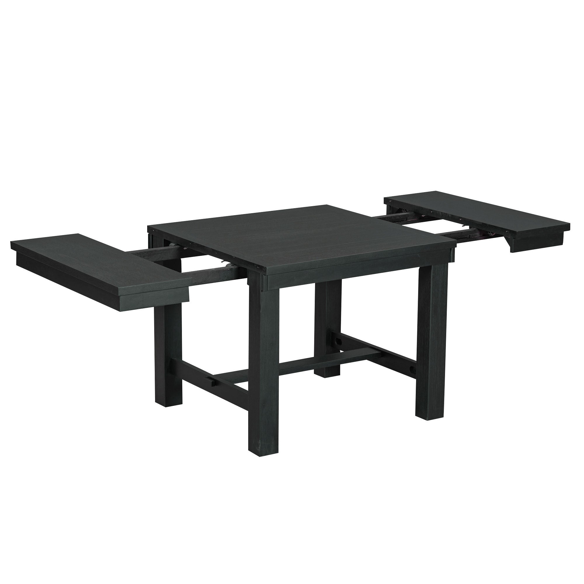 82" Farmhouse Dining Table Set, 6-Piece