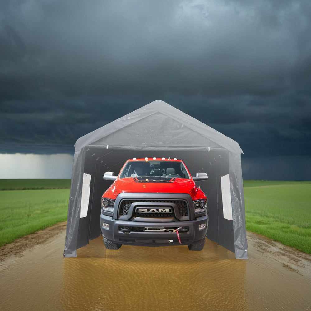12x20 Heavy Duty Party Tent - Outdoor Canopy Carport-American Furniture Outlet