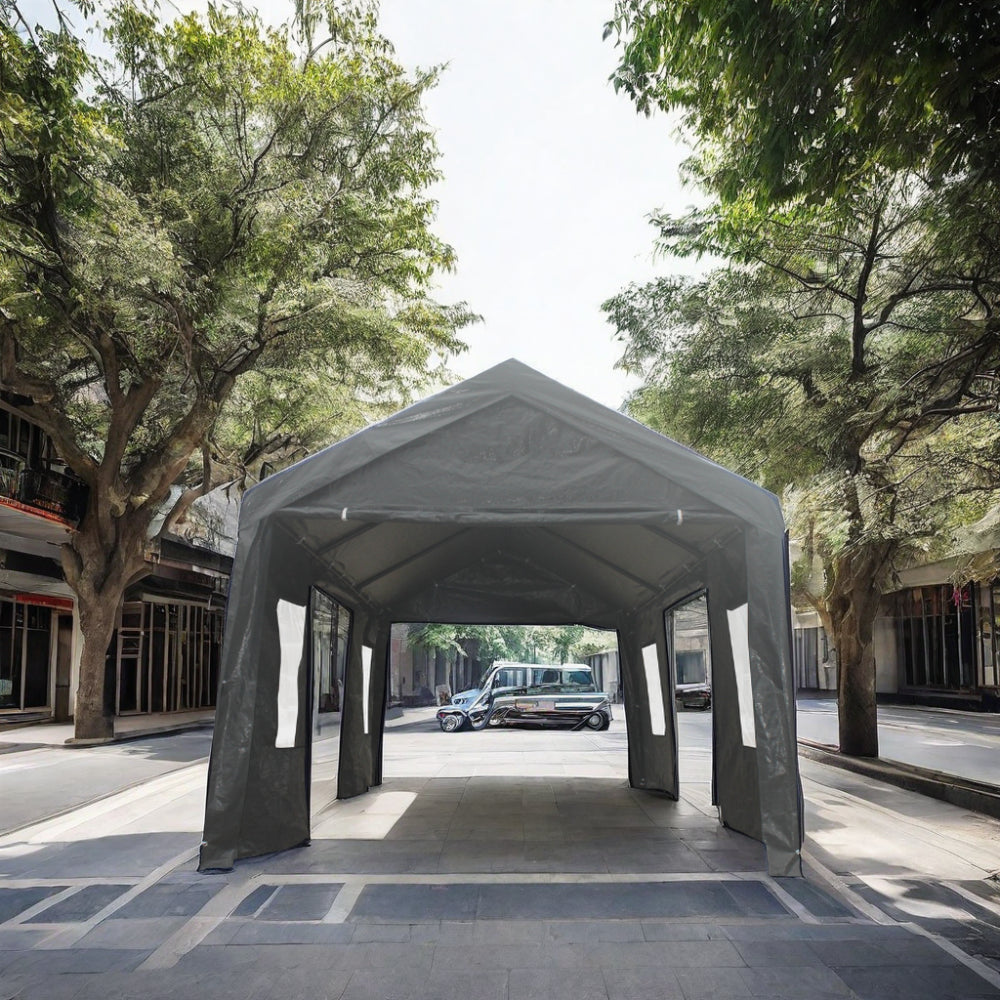 12x20 Heavy Duty Party Tent - Outdoor Canopy Carport-American Furniture Outlet