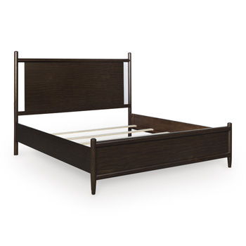 Mallenette - Queen/King Panel Rails - Merlot