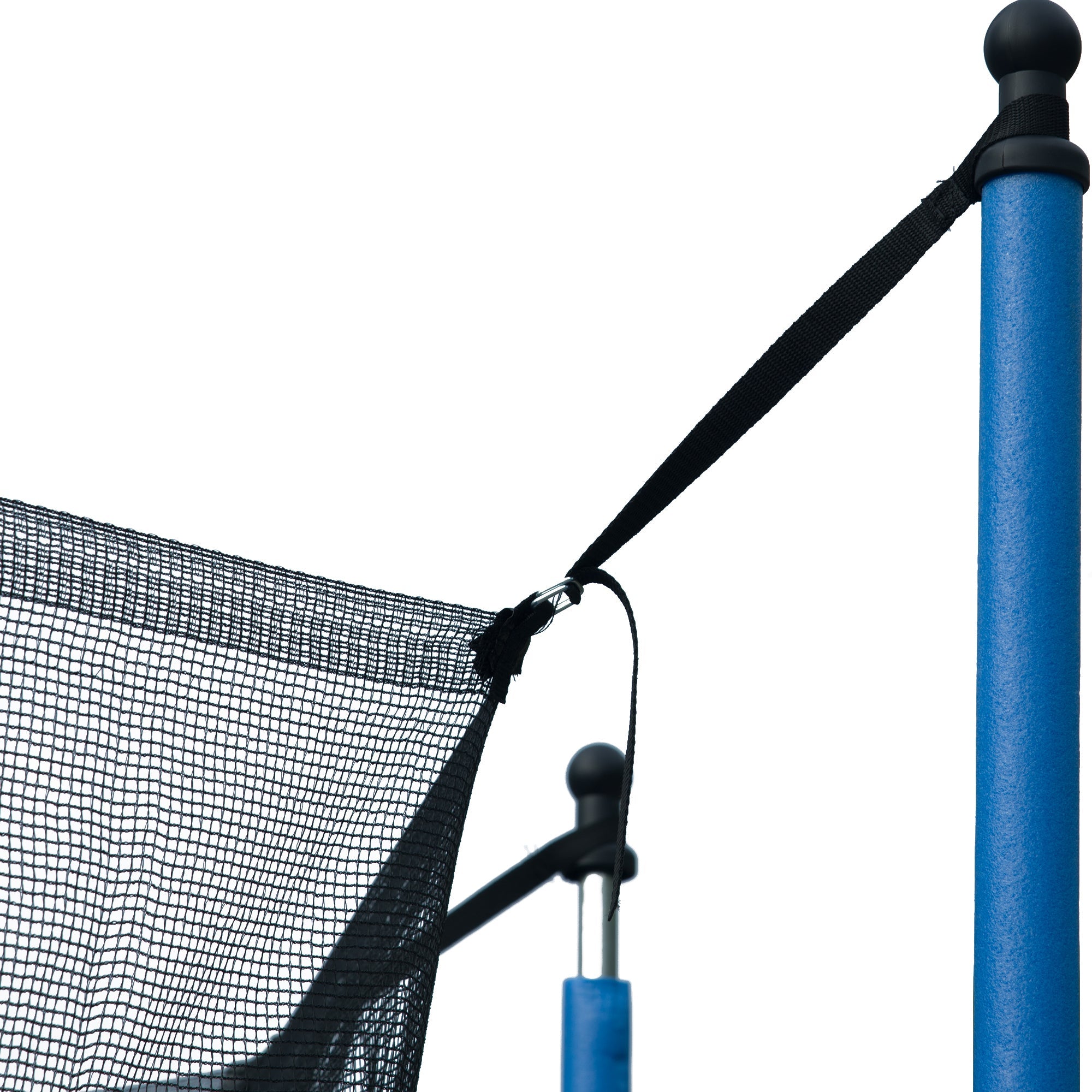 14FT Trampoline with Hoop, Ladder & Net-American Furniture Outlet