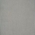 Light gray ribbed upholstery fabric with fine vertical texture close-up