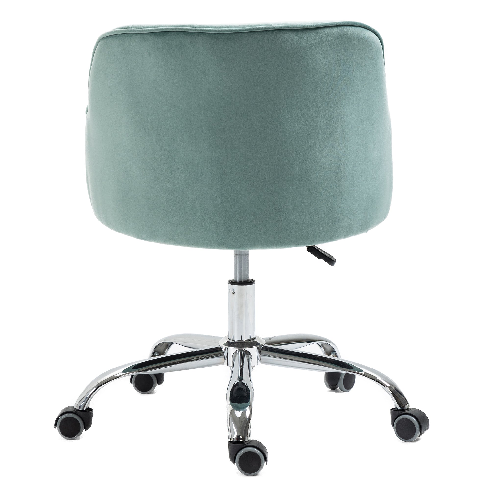 Velvet Swivel Home Office Desk Chair- Mint Green