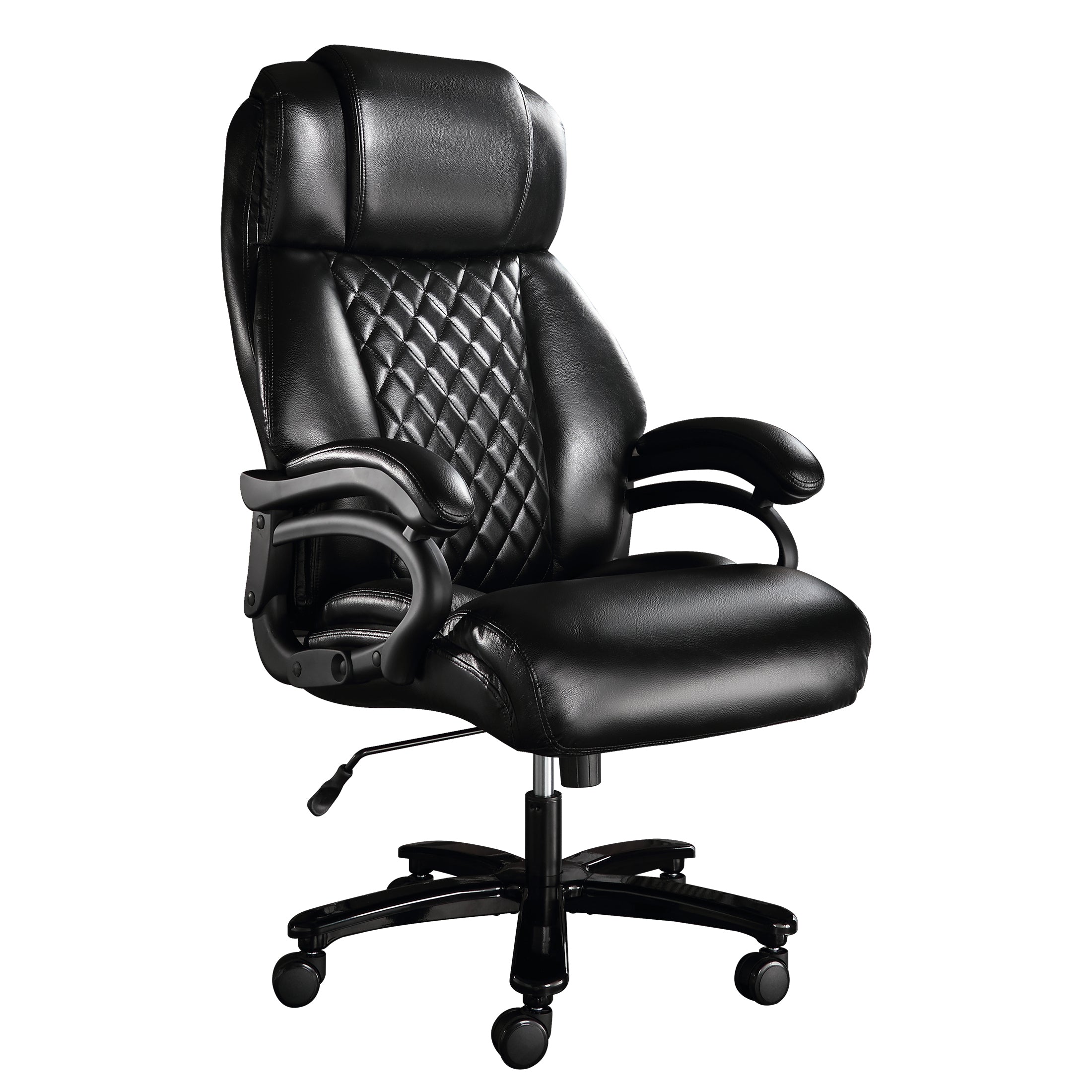 Black Electric Heated Office Chair