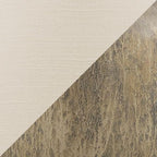 Gray glass table lamp finish close-up with subtle gold undertones