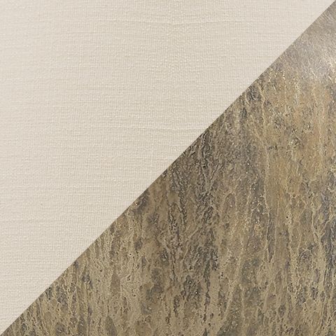 Gray glass table lamp finish close-up with subtle gold undertones