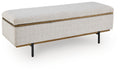 Dettaford Next-Gen Nuvella - Storage Bench - Stone