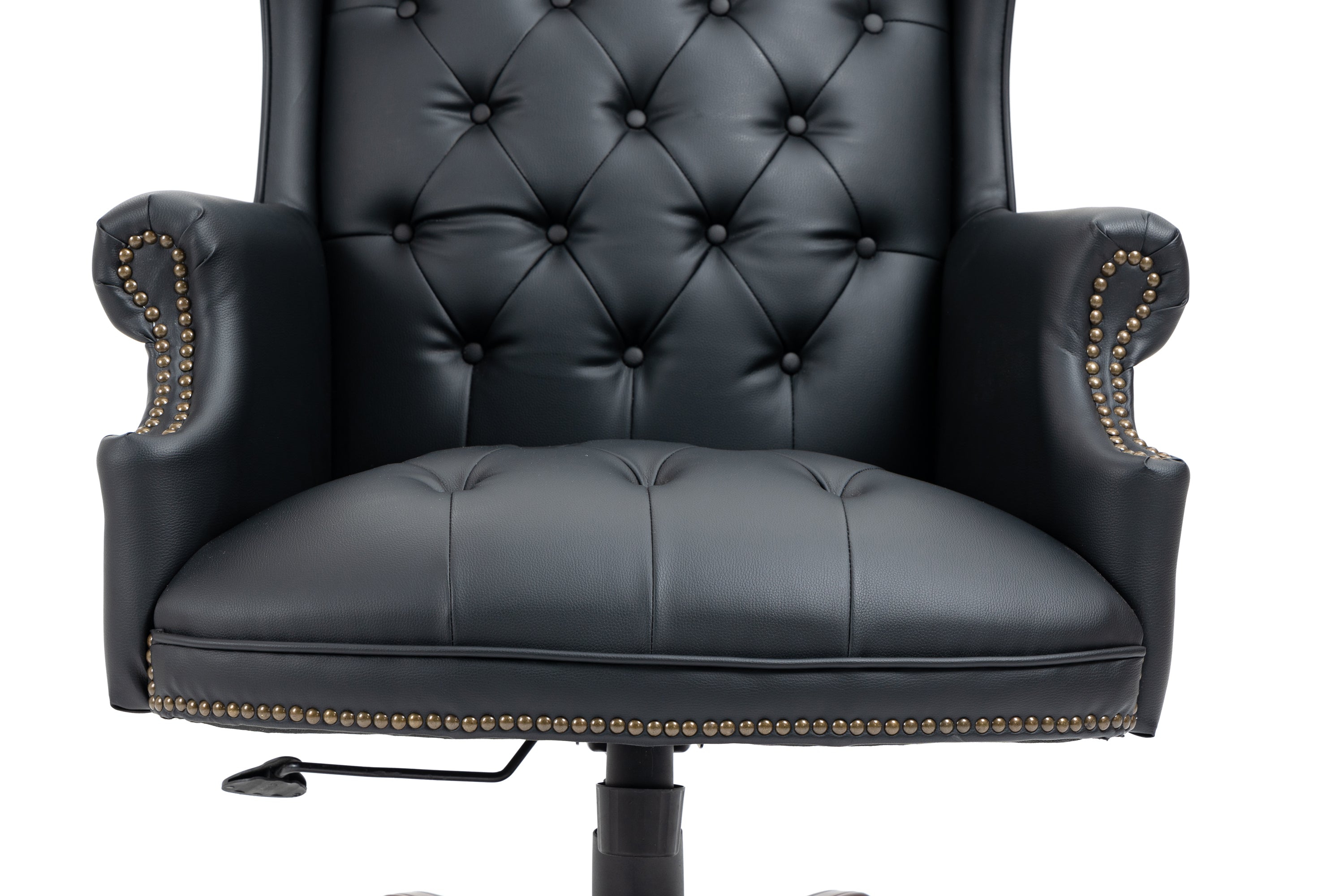 High Back Reclining Executive Office Chair - PU Leather