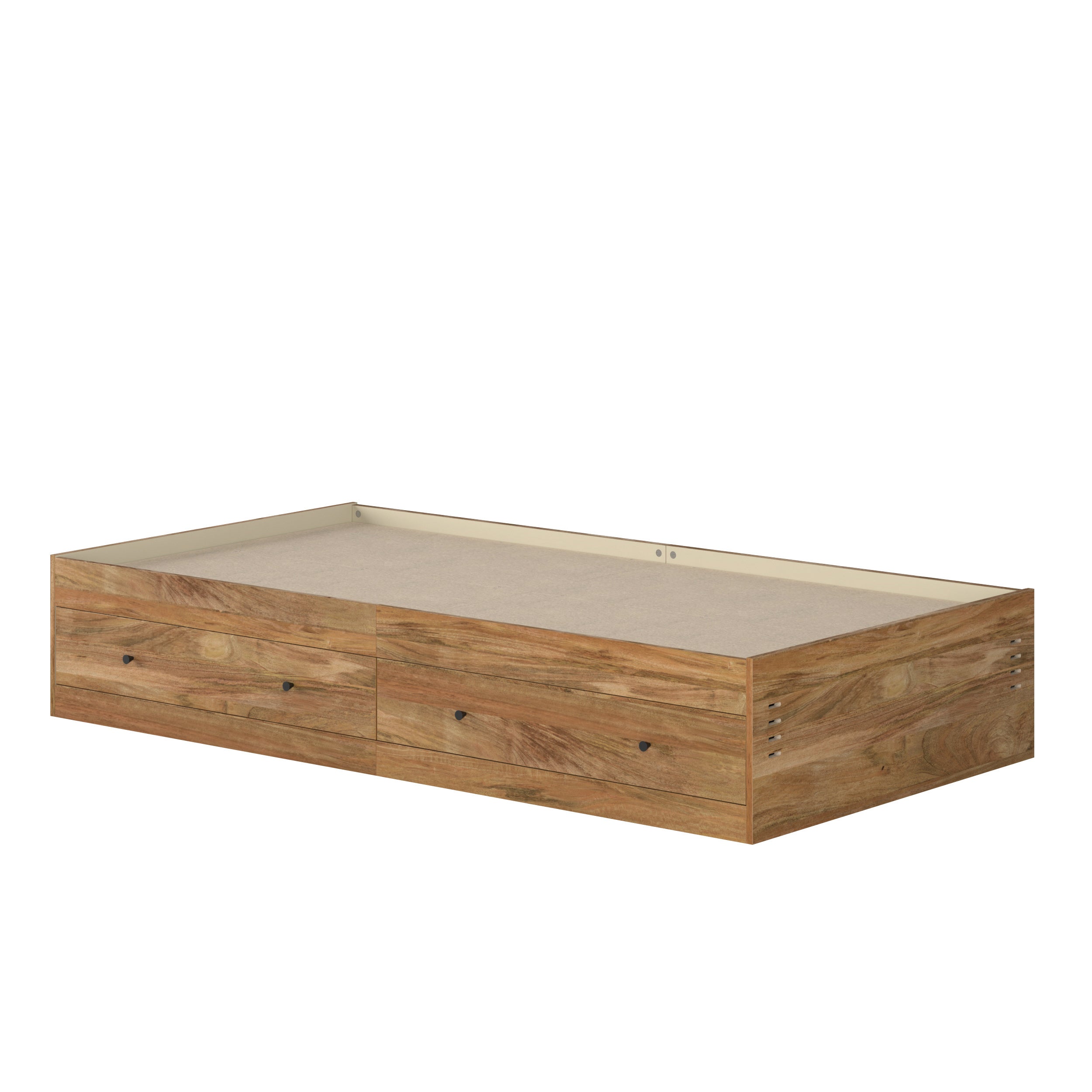 Brown Finish Mate's Bed: Space-Saving Storage Solution