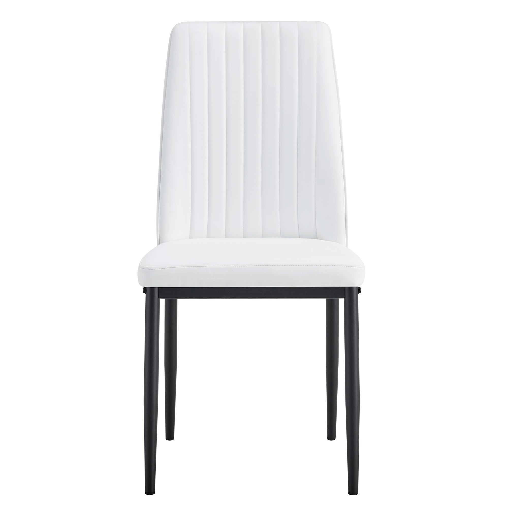 White Marble Dining Table Set for 6-8 | Modern Kitchen Table