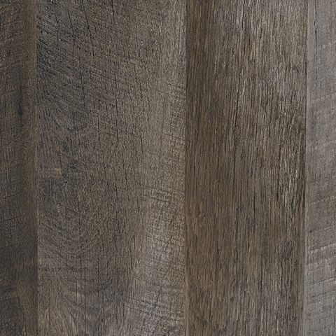 Gray woodgrain dresser finish close-up with subtle distressed texture