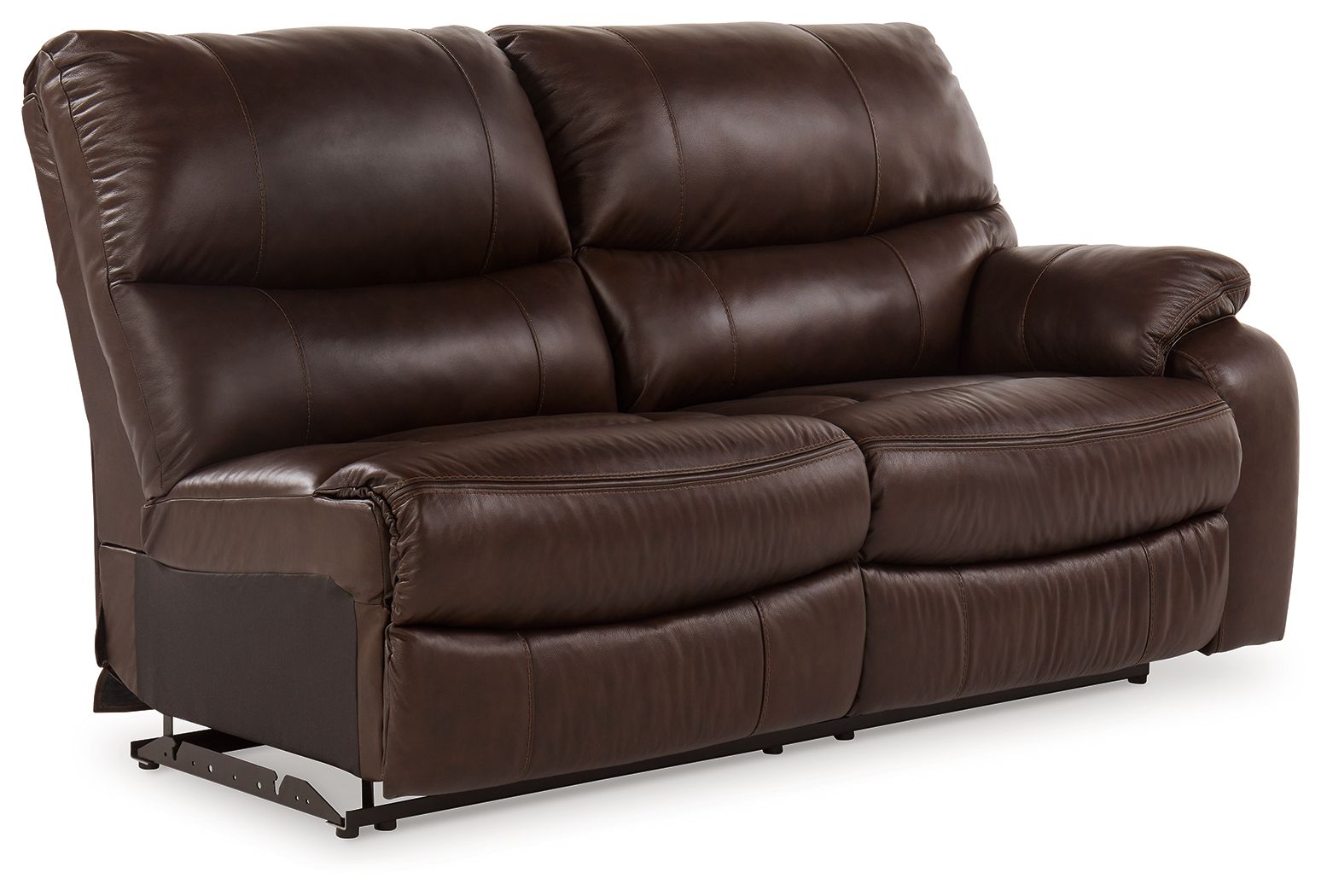 Family Circle - Dark Brown - Raf Power Reclining Loveseat