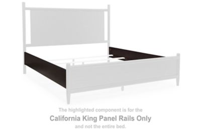 Dantenton - California King Panel Rails - Merlot