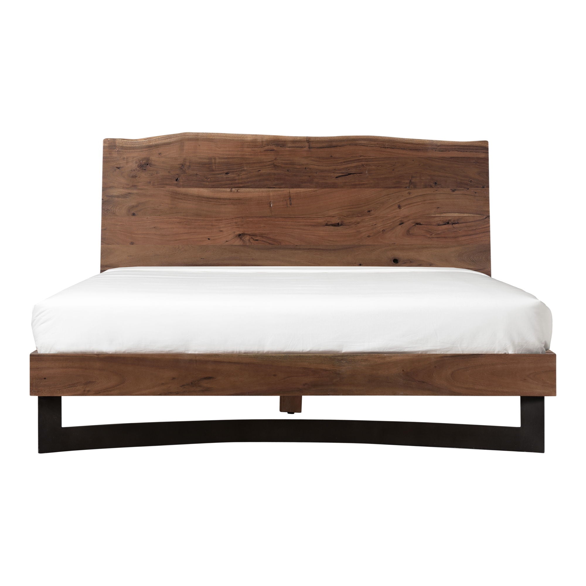 Bent - Queen Size Bed - Natural Stain