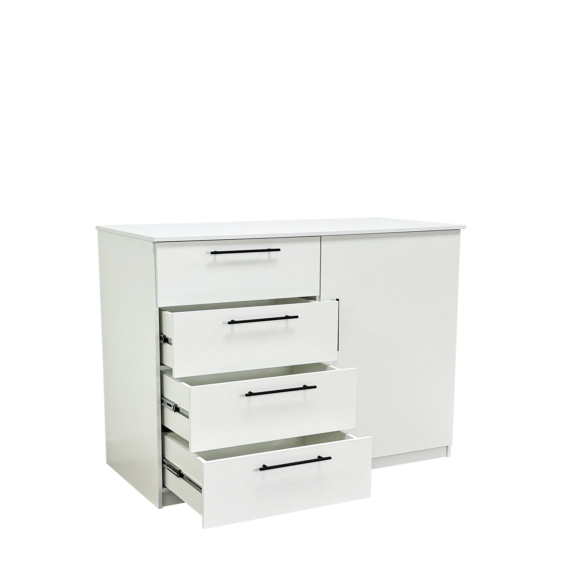 Robin White Wood Gentleman's Chest: Deep Storage & Durable