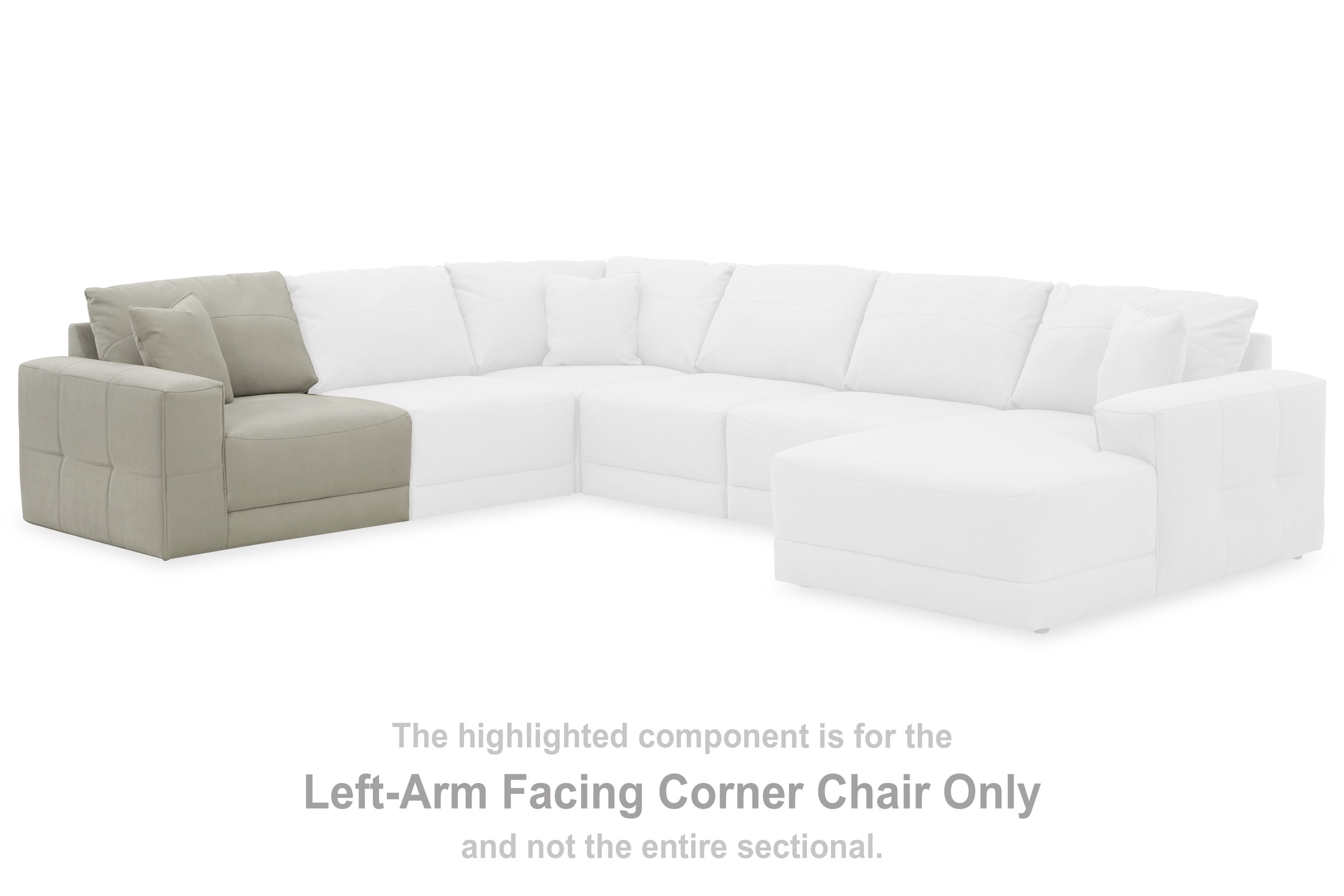 Next-Gen Gaucho - Gray - LAF Corner Chair