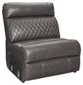 Samperstone - Armless Chair - Gray