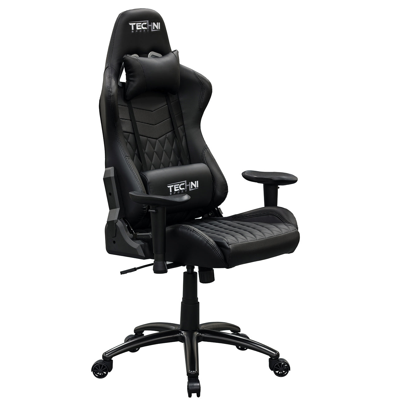 TS-5100 Ergonomic Gaming Chair- Black