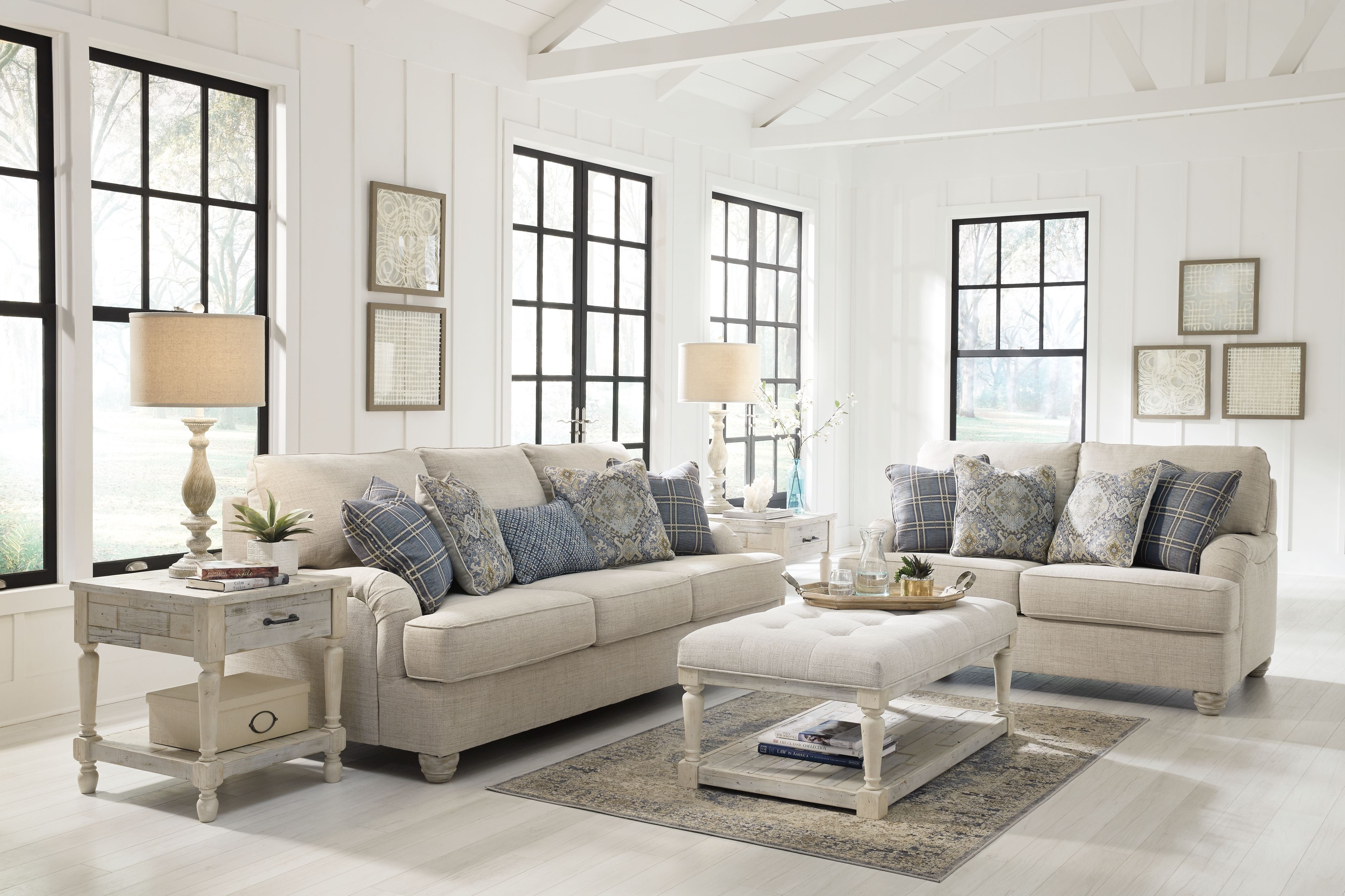 Traemore - Pearl Silver - Sofa