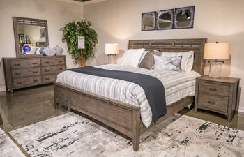 Montillan - Grayish Brown - Queen Panel Headboard