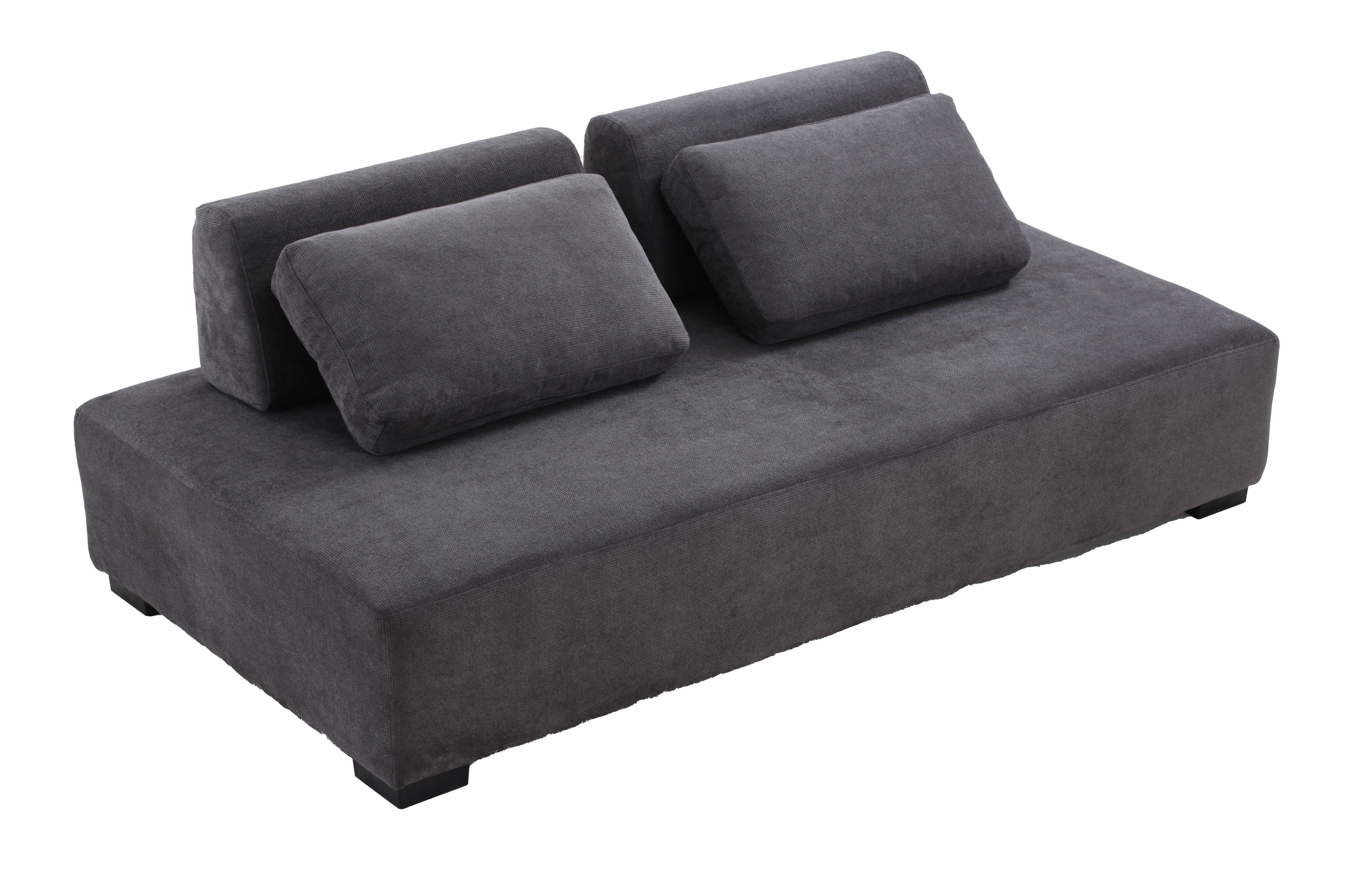 85.4'' Minimalist Sofa 3-Seater Couch For Apartment, Business Lounge, Waiting Area, Hotel Lobby Gray