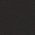 Black textured upholstery fabric detail on an accent ottoman