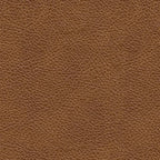 Caramel leather upholstery texture with fine diamond grain pattern
