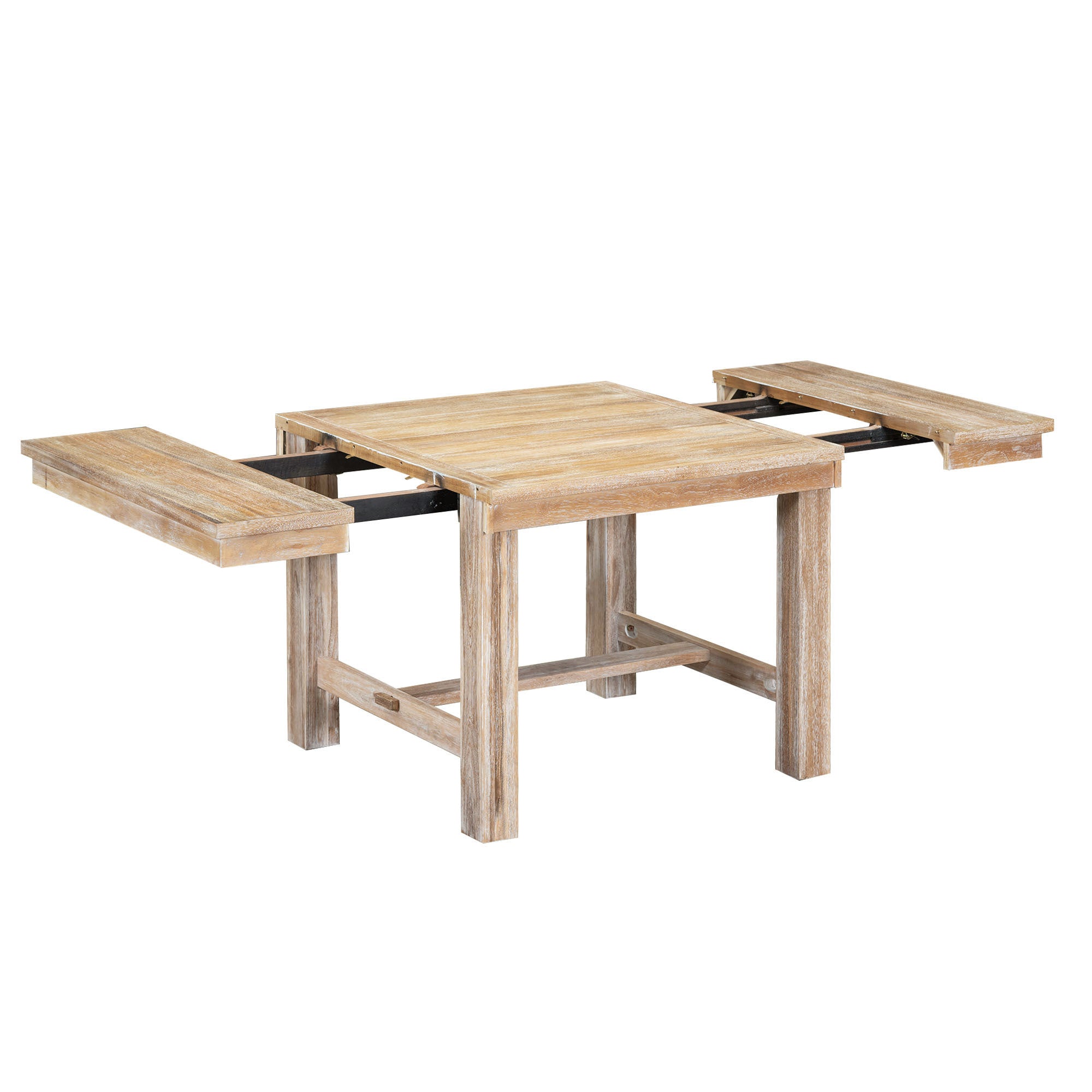 82" Farmhouse Dining Table Set, 6-Piece
