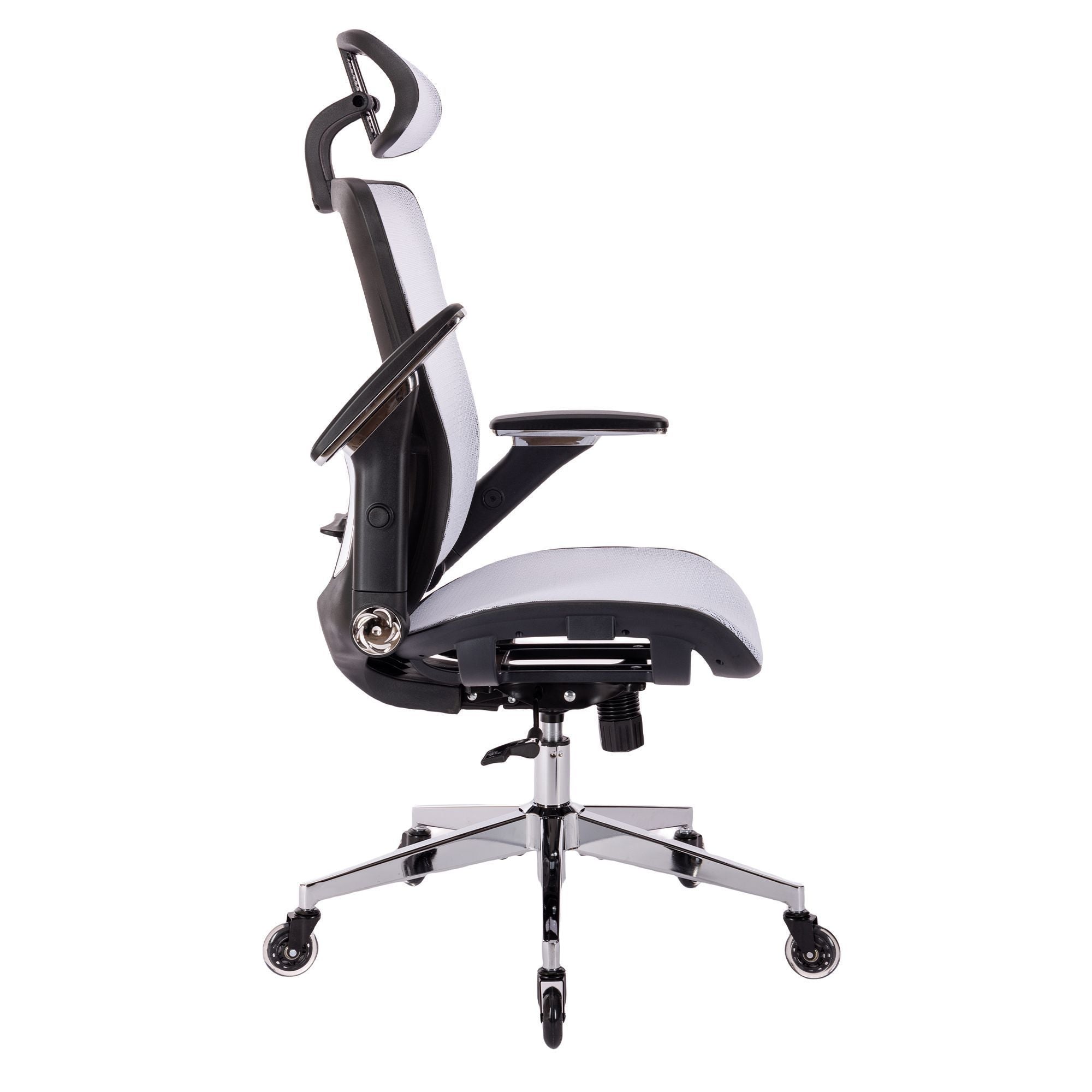 Ergonomic Mesh Office Chair w/ Headrest & Flip-Up Arms