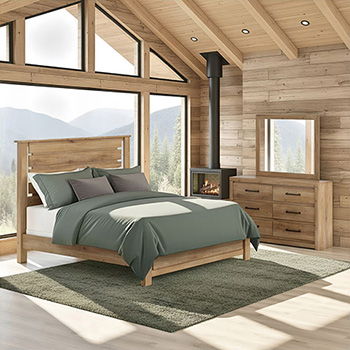 Brozmont - King Panel Footboard - Tan